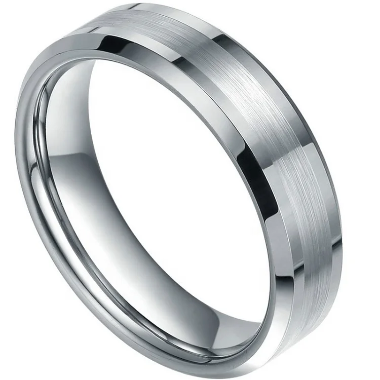 
Classic Tungsten Rings Blanks 