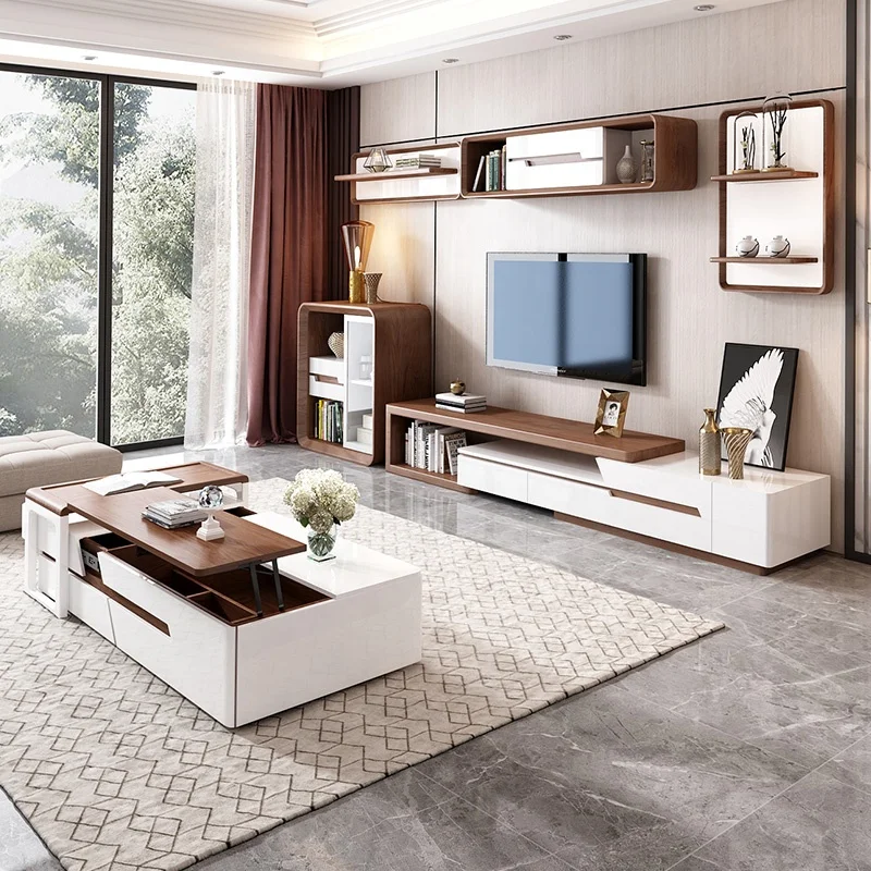 Новая современная низкая цена многоцелевой хранения белый MDF итальянская подъемная мебель журнальный