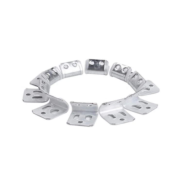 Sofa Hardware Accessories 5 Holes Metal Zig Zag Spring Clips