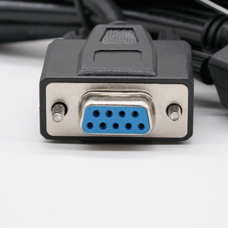 Spot Goods Hot Sale Standard Db9pin Cable Null Modem Cable Display Screen Extension Electrical Wire Harness