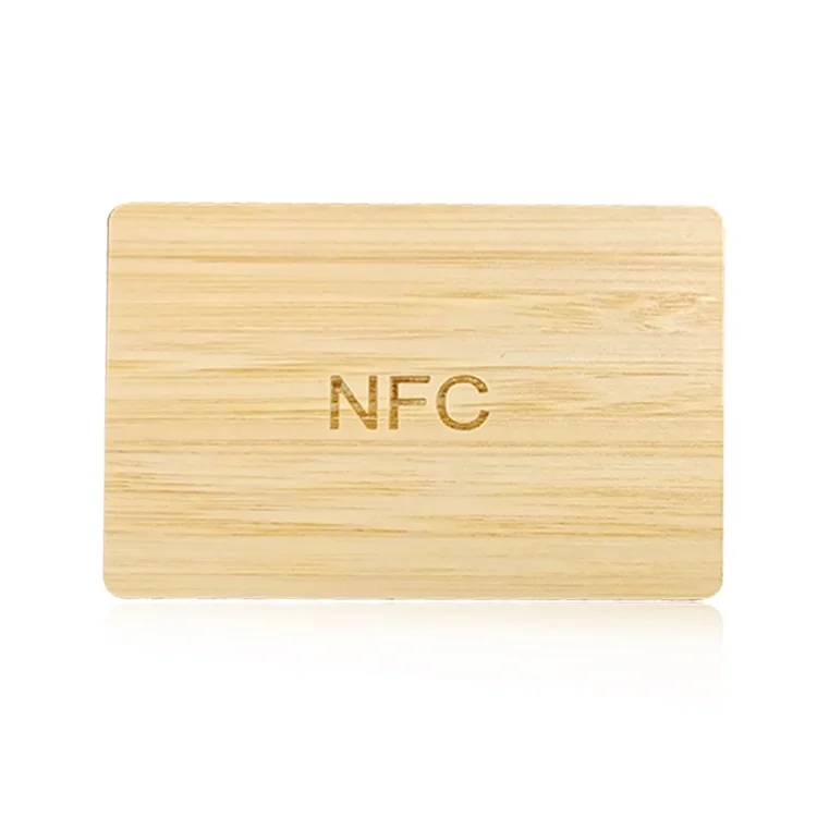 Высокое качество контроль доступа Экологически чистая 13 56 МГц 215 RFID NFC Деревянная