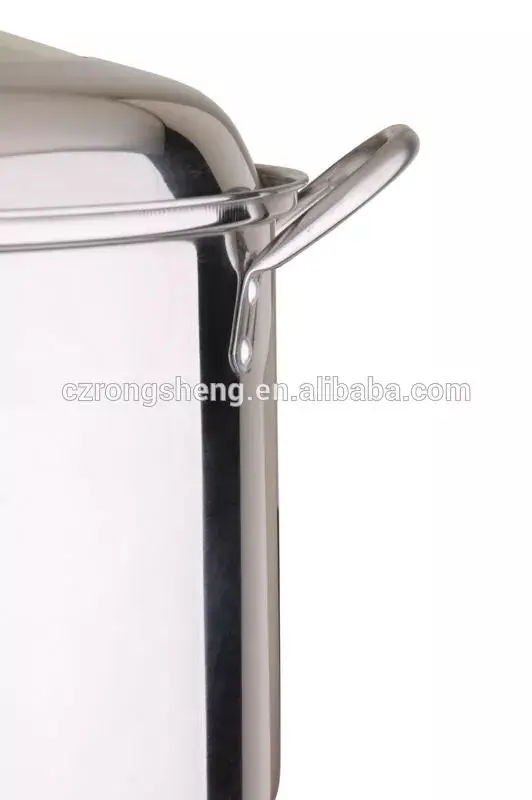 
hot sale smart design kitchen ware stainless steel high soup pot for cooking 