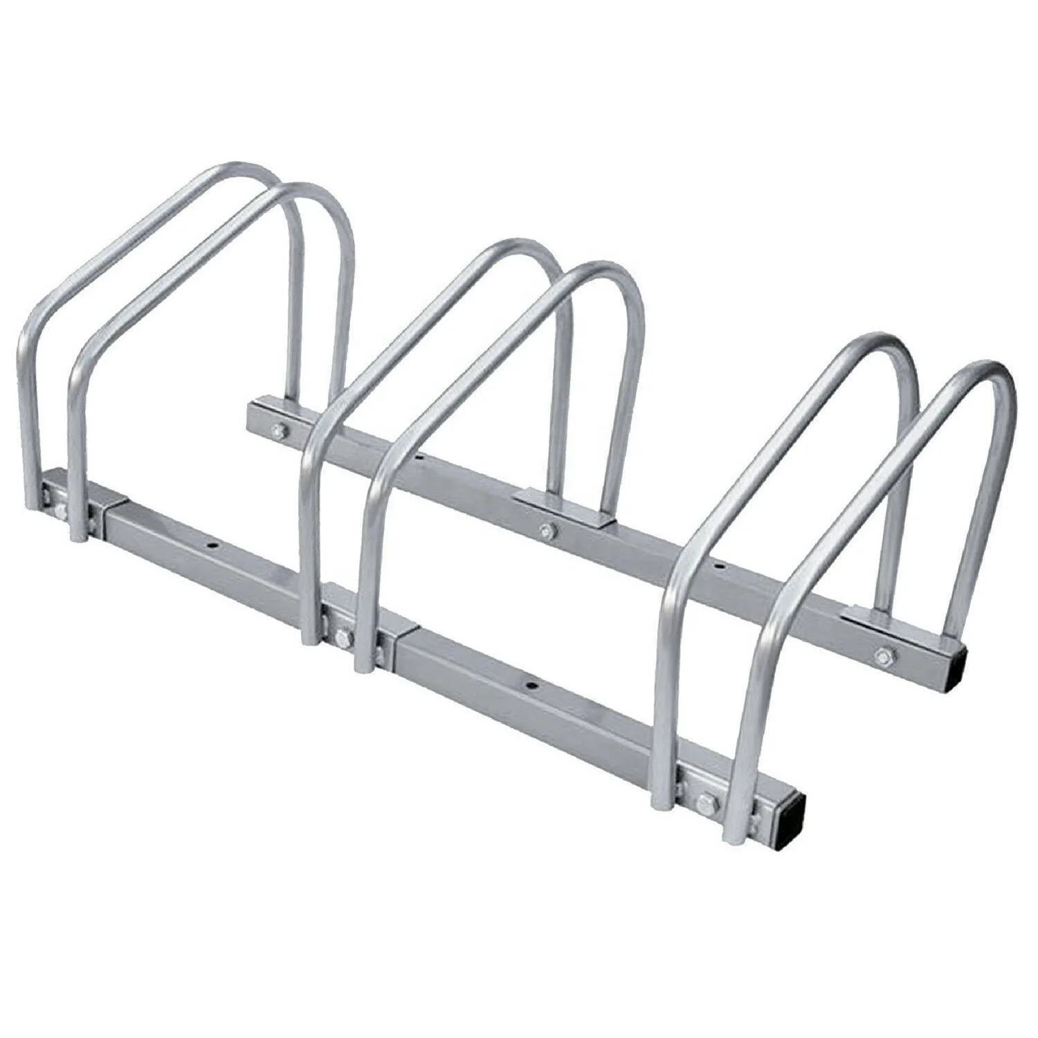 Powder coated/hot dip galvanized steel floor mounted bike stand bicycle parking rack