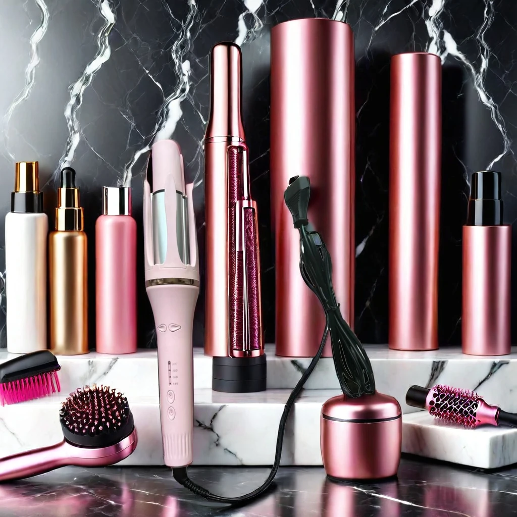 Ionic big Wave Curler Automatic PTC curling iron Electric Portable Ceramic Rotating Hair Wave Curler Machine