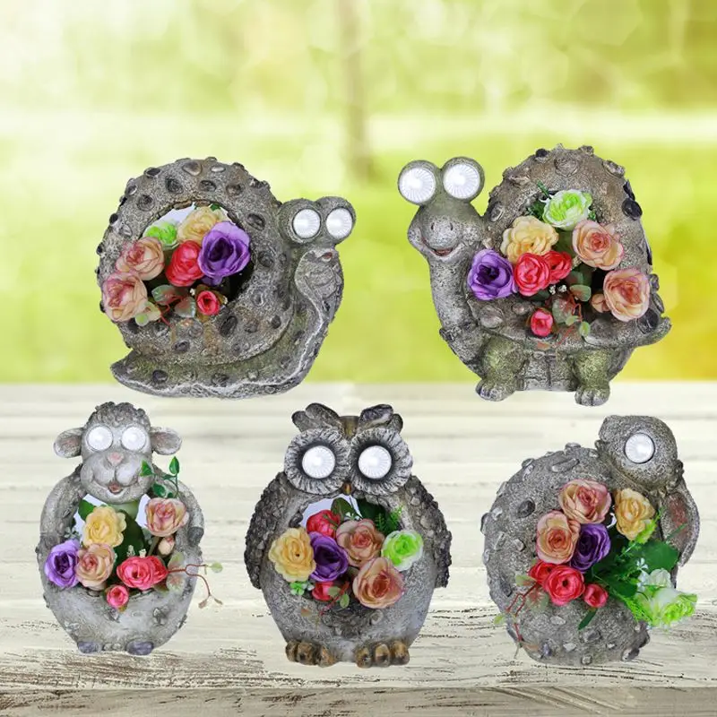 
Resin Abstract Vase Eyes Closed Flower Pot Garden Planter Bonsai Succulent Mini Plastic Plant Colorful Apart 