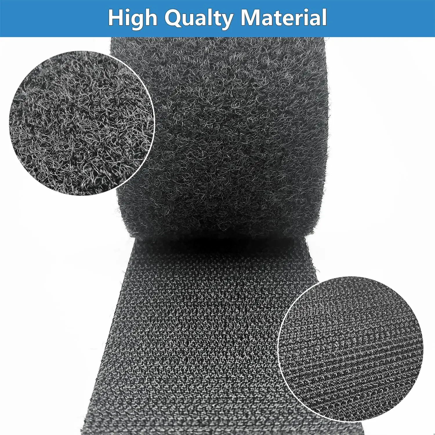 Free Samples OEM Velcroes Heavy Duty Mounting Tape Strong Sticky Back Excellent Grip Hook and Loop Strips With Adhesive