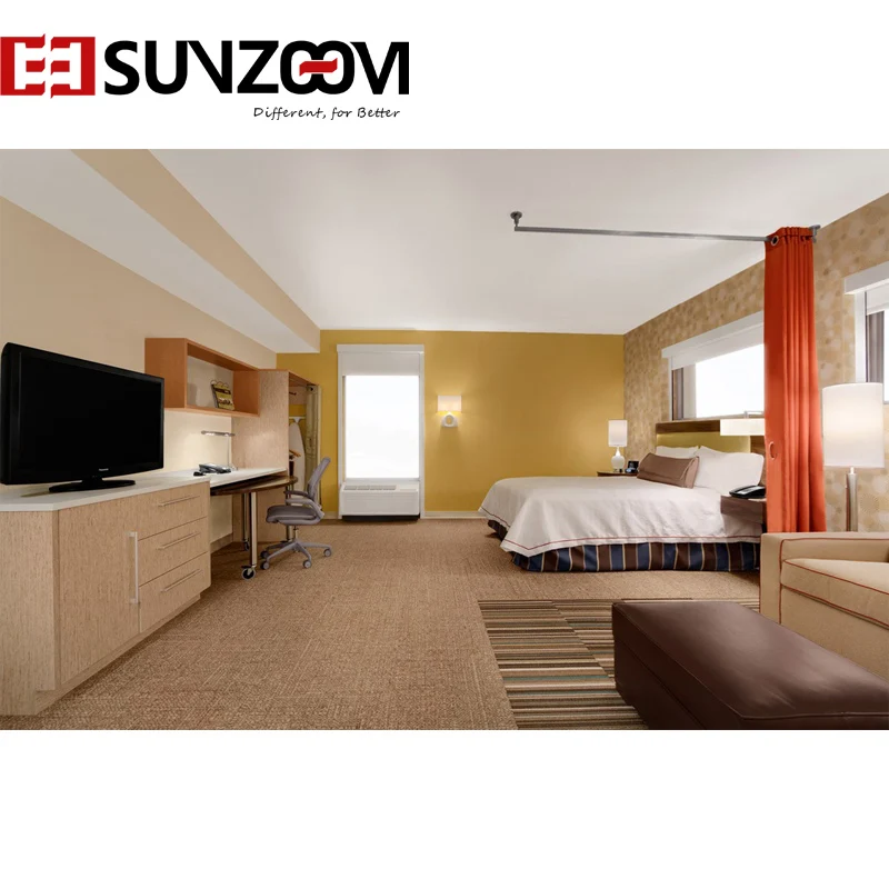 
Modern Design Home 2 suites 5 star hotel custom made furniture hotel furniture bedroom set 