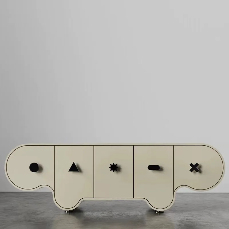 Modern creative design TV cabinet dining room furniture wooden storage sideboard