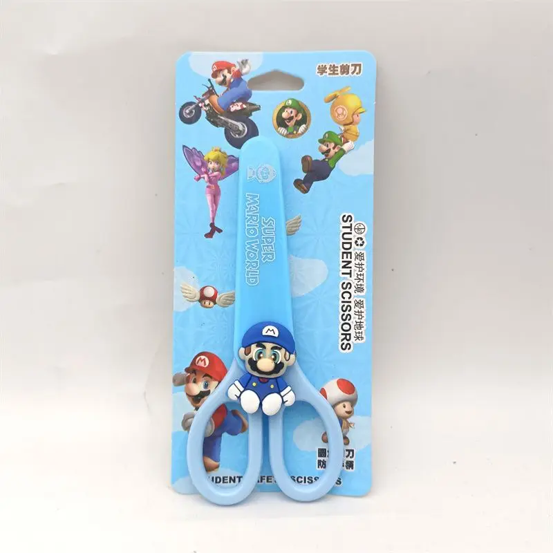 Two yuan girl heart pony Polly scissors cartoon high appearance horizontal desktop portable office stainless steel cute scissors