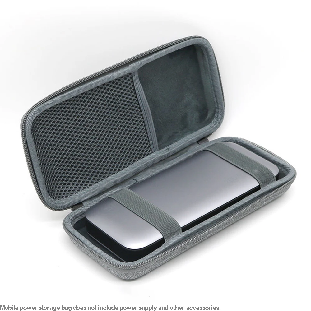 Mobile power pack 200W high-power and large-capacity charging treasure, data cable hard shell portable storage bag.