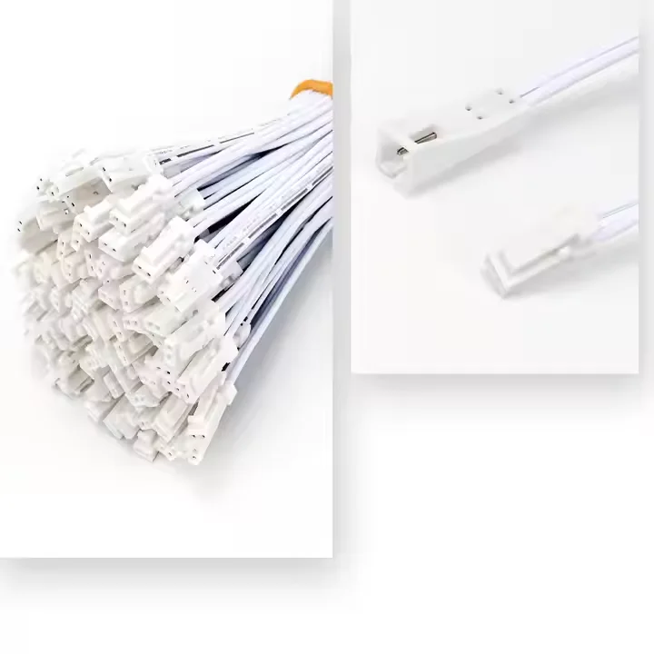 white black 2Pin male to female cable connection cable LED/COB cabinet wardrobe light DuPont wire cable connector
