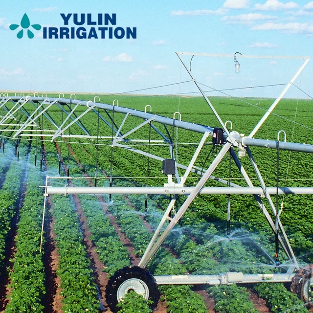 Agriculture water Rotary center pivot irrigation system for Peanut