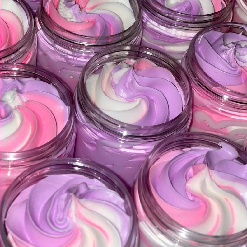 Drivworld makeup New Vegan Whipped soap  neon various scents Moisturizing Skin Whitening Body Lotion with private label