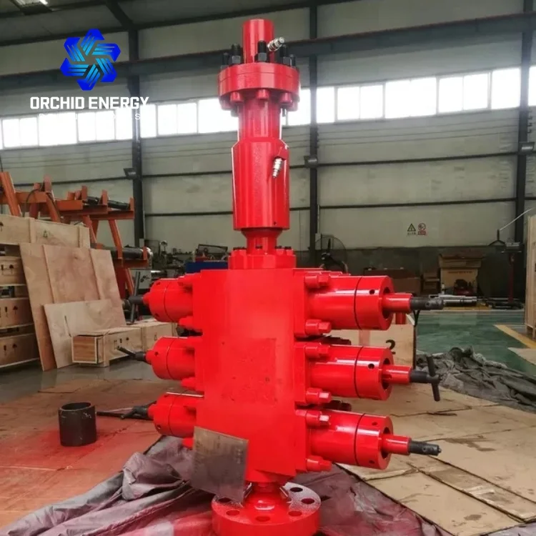 Drop Shipping Hydraulic Cameron Three Ram Blowout Preventer (BOP) for Oil and Gas with API 16A Complied