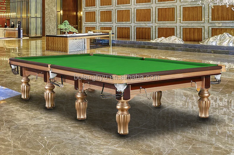 2021 new model High end wood frame marble slate snooker table 12ft for sale