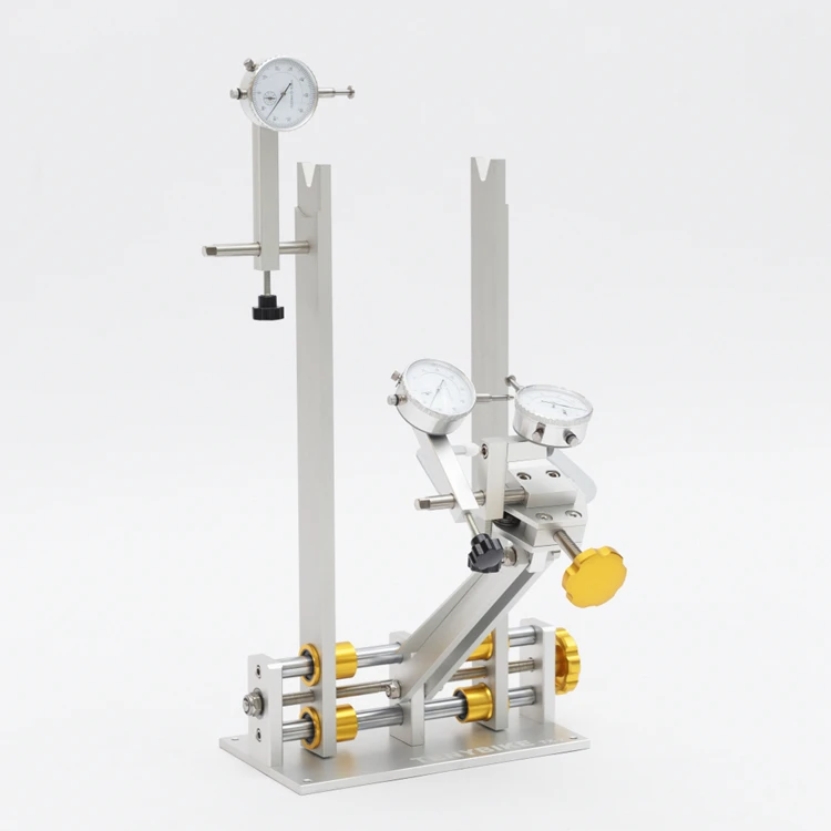 Professional Bicycle Wheel Truing Stand With Dial Indicator Gauge Set MTB Road Bicycle Repair Tools 7075 Aluminum Alloy