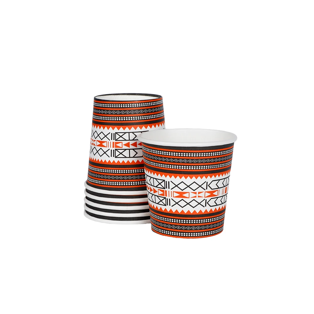 Custom Printed logo Disposable  6oz 8oz 9oz 10oz 14 Oz 16oz Single/double Ripple Wall Hot Coffee Paper Cups