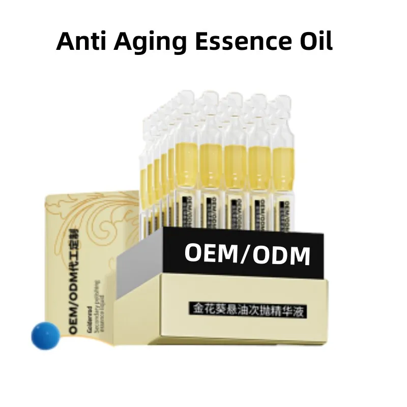 skincare Grade High Purity Skin Repair Lasting Anti-aging essence oil Ampoule Disposable Single Use Ampoule Facial Serum
