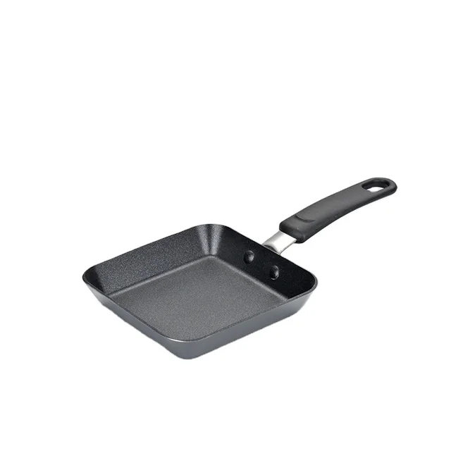 BBQ Nonstick Frying Grill Pan Durable Non-Stick Fry Pan for Cooking Convenience