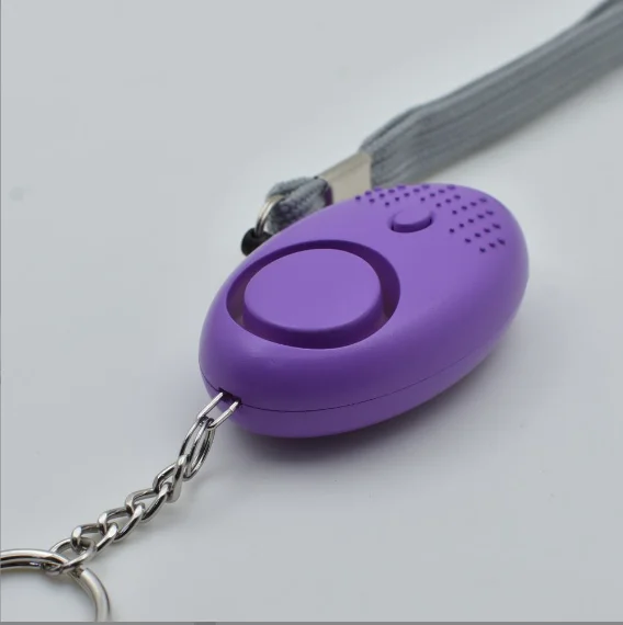 Girl Women Mini Bag Keychain Self Defense Security Alert Safety 130dB Scream Loud Personal Wallet Keychain Alarm