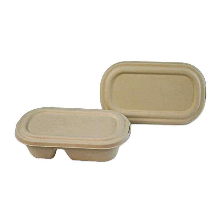 
Фабричная оптовая продажа, биоразлагаемая бумажная чаша, одноразовая упаковочная коробка для сахарного тростника 