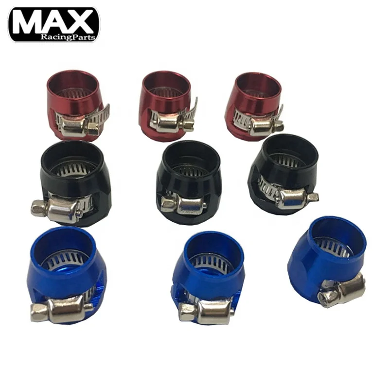AN4 AN6 AN8 AN10 Car Refit Modification Fuel Pipe Water Hose Fitting Finisher Clip Dresser hose clamp dresser for auto parts