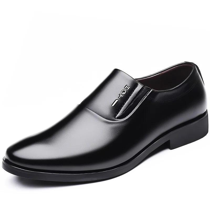Fine Quality Fashion Custom Luxury Brand Dress Shoes High Quality Genuine Leather Men