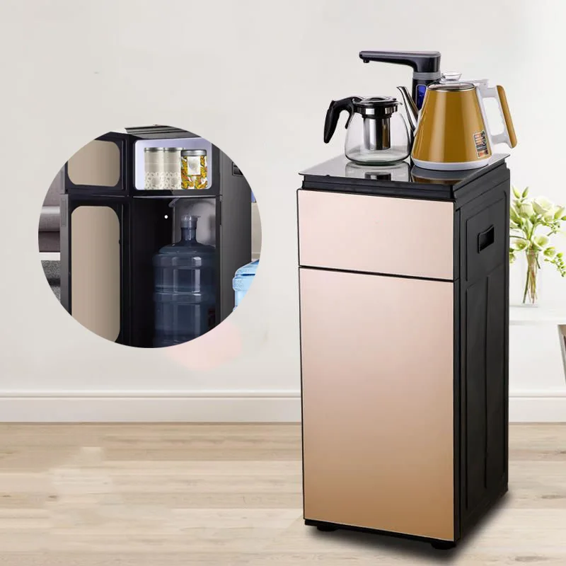cheapest  commercial electronic cooling freestanding bottom load  hot cold water dispenser cooler tea bar machine home use