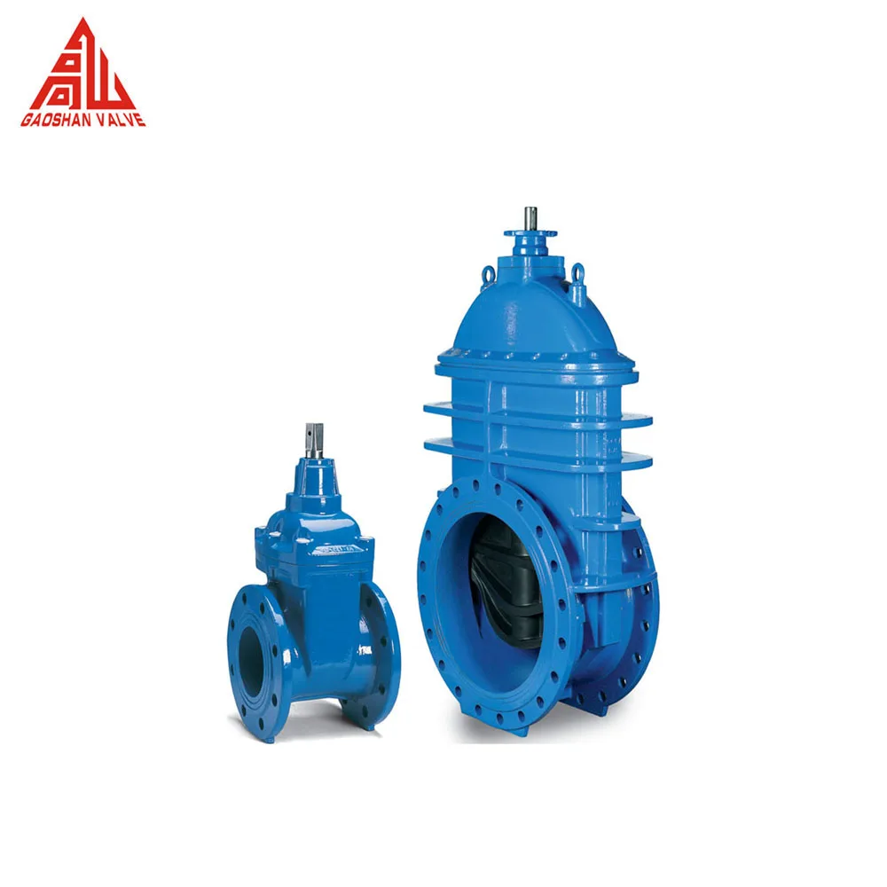 Gate Valve DIN3352 F4 Bevel Gear Ductile Iron Resilient Seated 1000mm Gate Valve