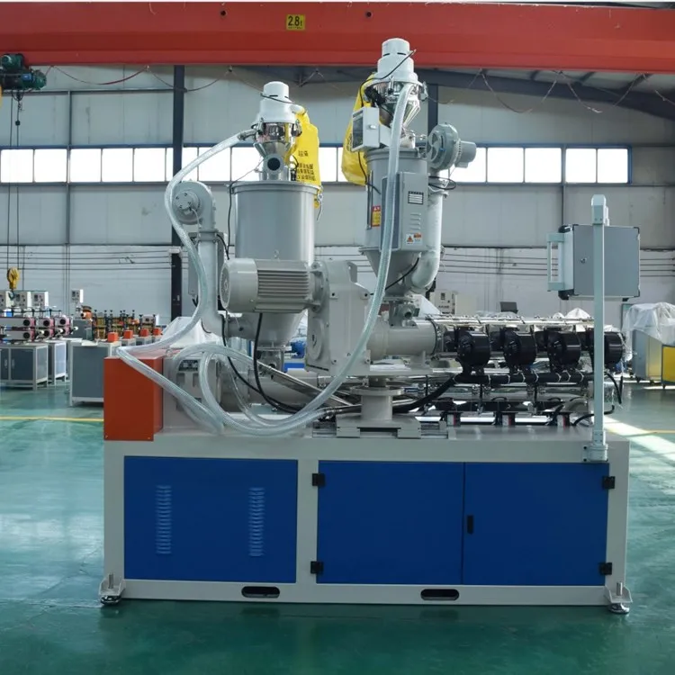 plastic pvc pp pe natural artificial wicker wire core cane extrusion production line making machine weaving extruder for rattan