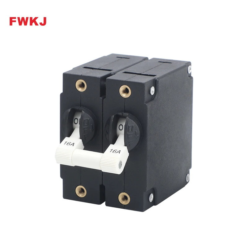 High quality 1P Push-pull Bolt Type Electrical Overload Circuit Breaker Equipment Protection Circuit Breaker FWKJ manufacturer