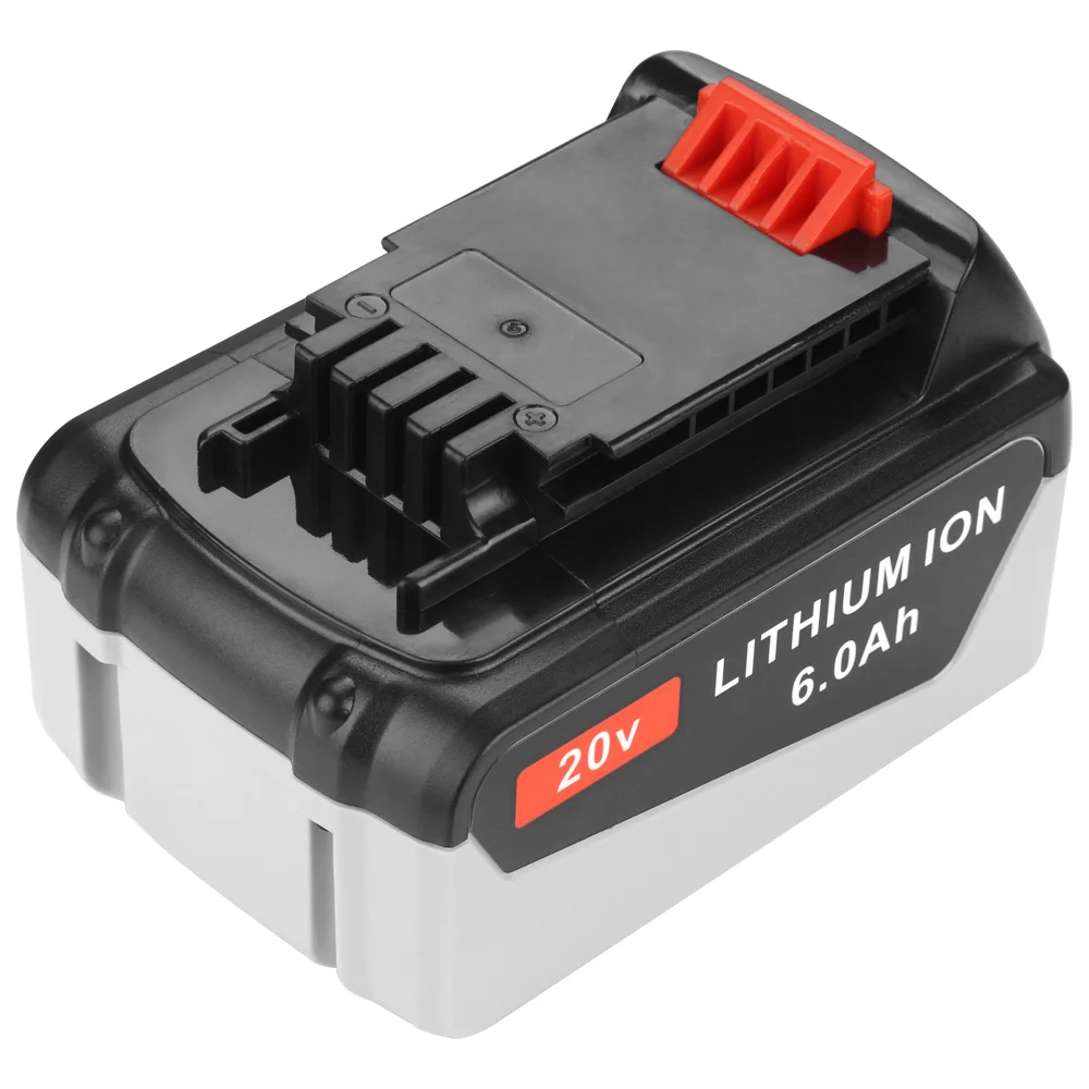 20V 3.0Ah/6.0Ah литий-ионная аккумуляторная батарея для BLACK&DECKER LB20 LBXR20 BL2018 LBX20 BL2018-XJ GKC1825L STC1850