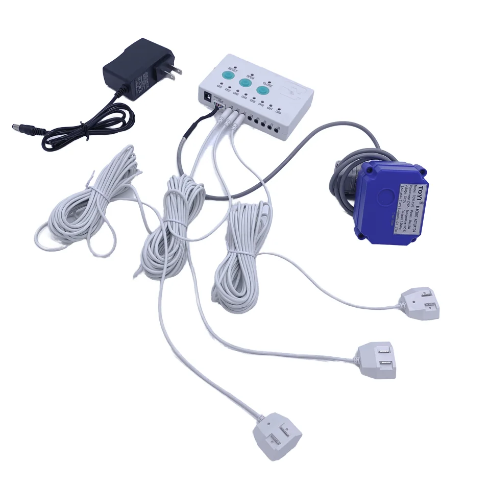 Electric Valve Water Factory Leak Detection DN15~DN25 DC5V Voltage Ball Structure Sensor Power Adapter