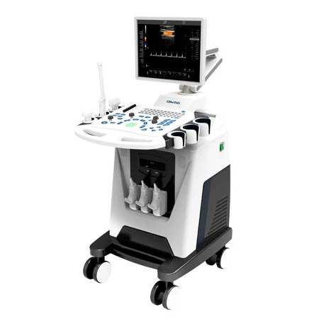 Trolley High elements but cheap 3D veterinary echograph color doppler ulrtasound equipment DW-VET9