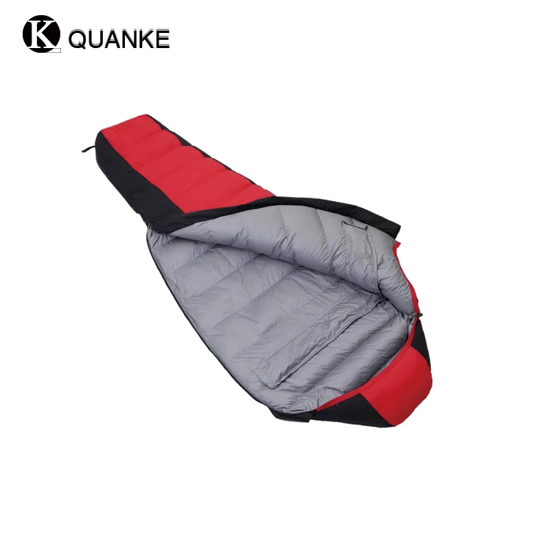 1500g Cold Weather Walking Camping Hiking Trip Vandal-proof Lightweight New Hollow Cotton Filled Sleeping Bag Mummy DUCK Down