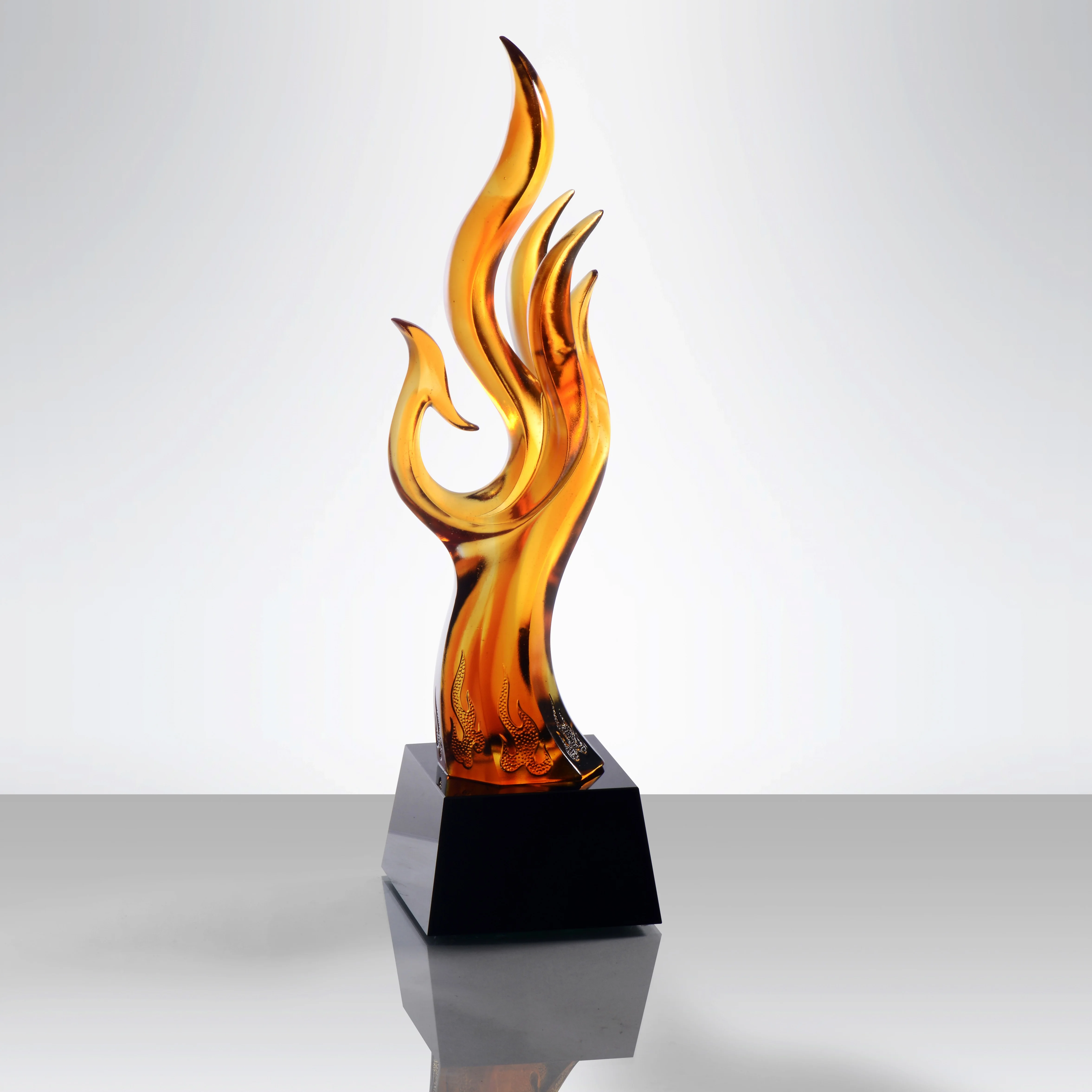 Best-Selling Custom Phoenix style K9 Crystal Crafts Trophy Custom Business Gift The High-Grade Crystal Glass Trophy
