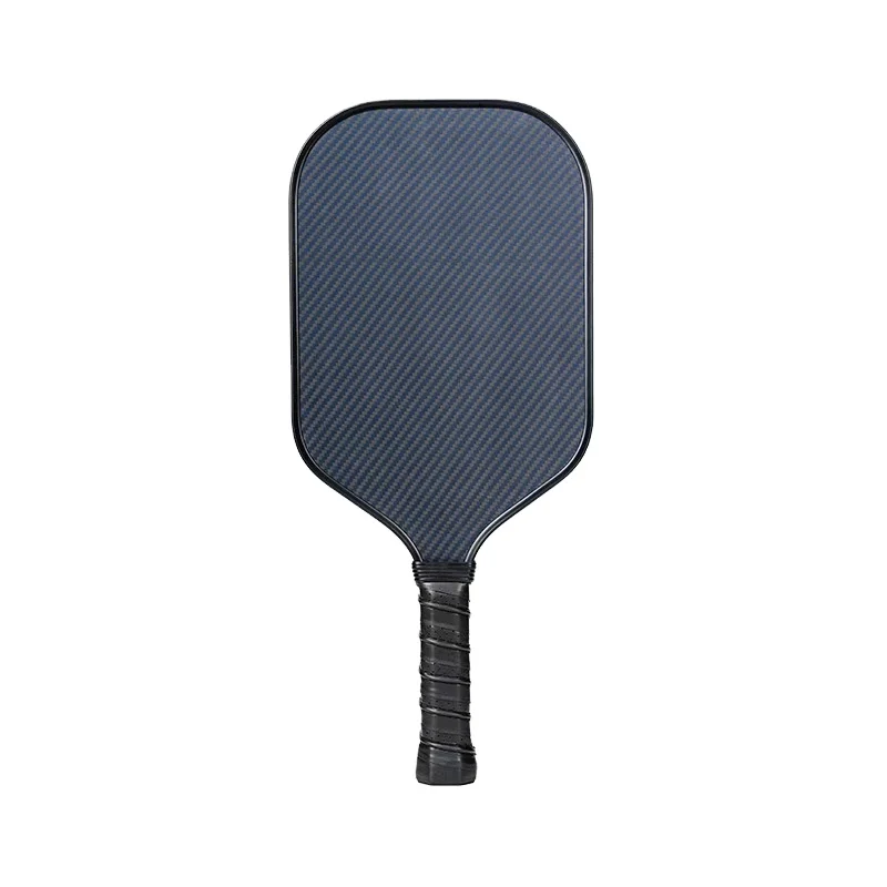 Adult Training Carbon Fiber Pickleball Paddles with Contour Grip 16mm Thick PP Core Cushioned Perforated for Pickleball PP Core