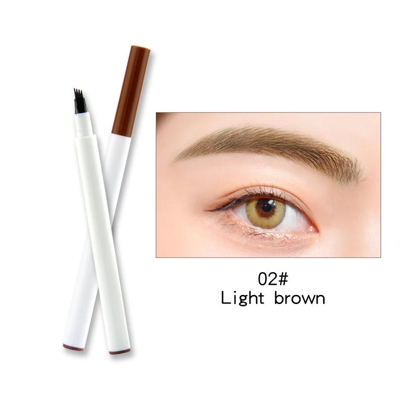 Wholesale cheap customized logo easy remove long lasting water proof eye brow