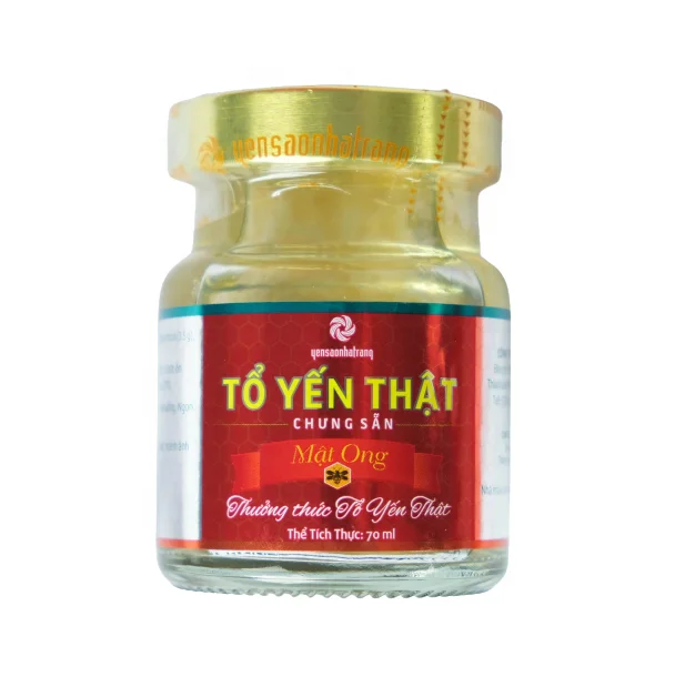 Мгновенное Птичье гнездо, концентрат птичьего гнезда с медом (гнездо искусства) 70 г/бутылка, полезно для здоровья