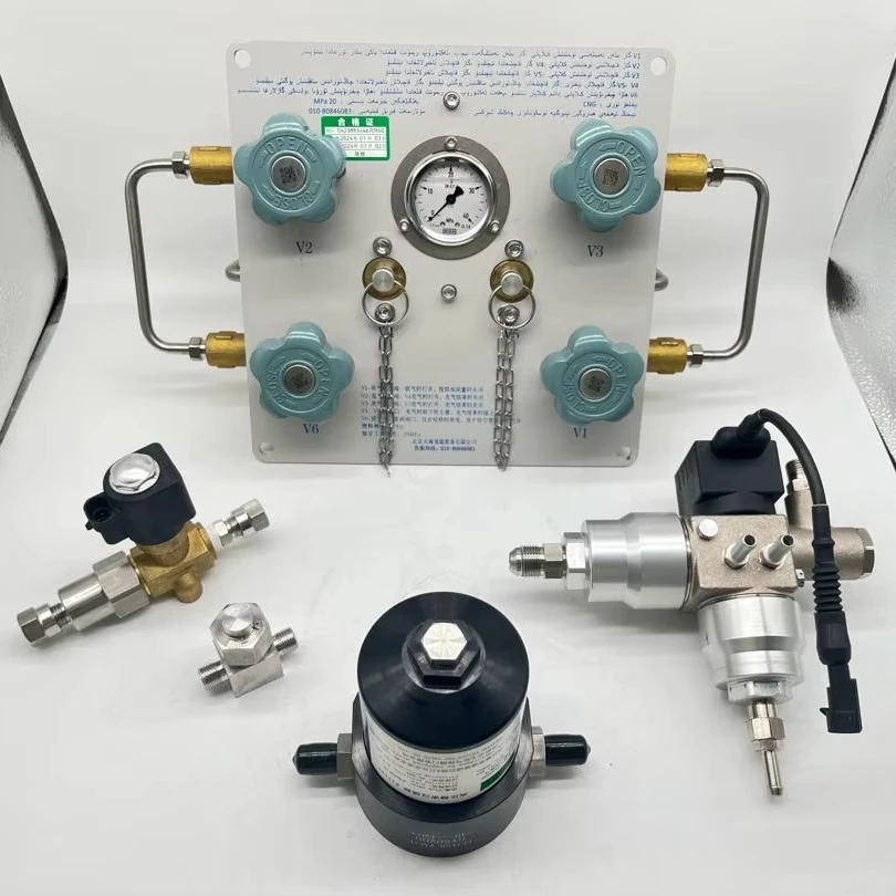 Natural gas CNG NG NGV solenoid cylinder valve M25*2-6g npt1/4 thread