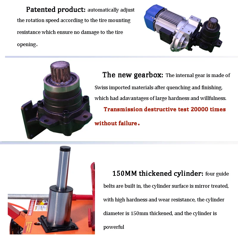 High quality tyre changing machine wheel changer manual truck tire changer
