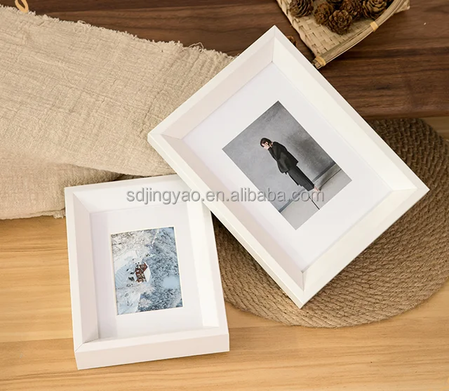 Wooden strip PS large photo frame oil painting outer frame strip European decorative frame