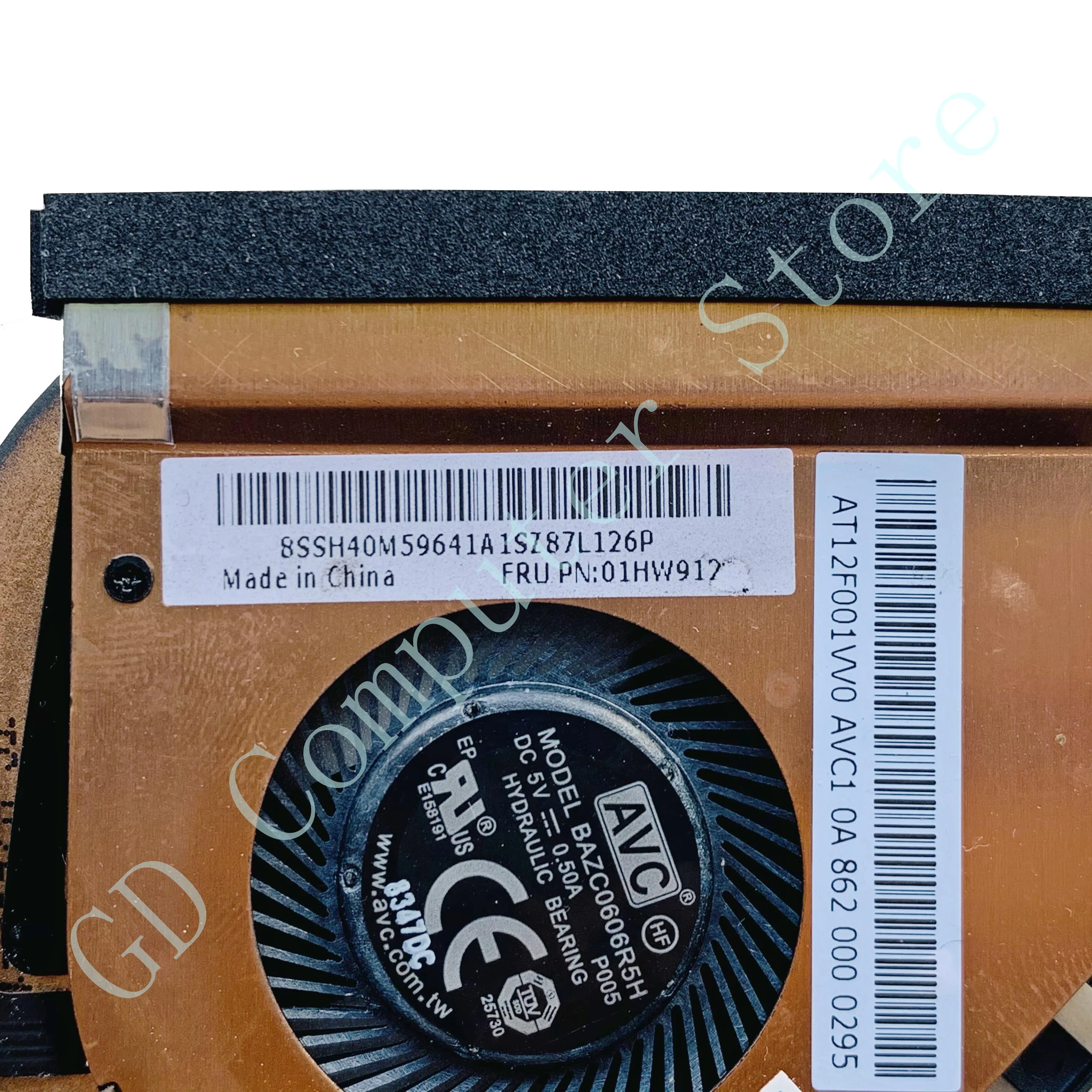 GD New Original For Lenovo Thinkpad X260 X270 Laptop CPU Cooling Fan Heatsink 00UP171 01HW912 01HW913 01HW914 Full Tested