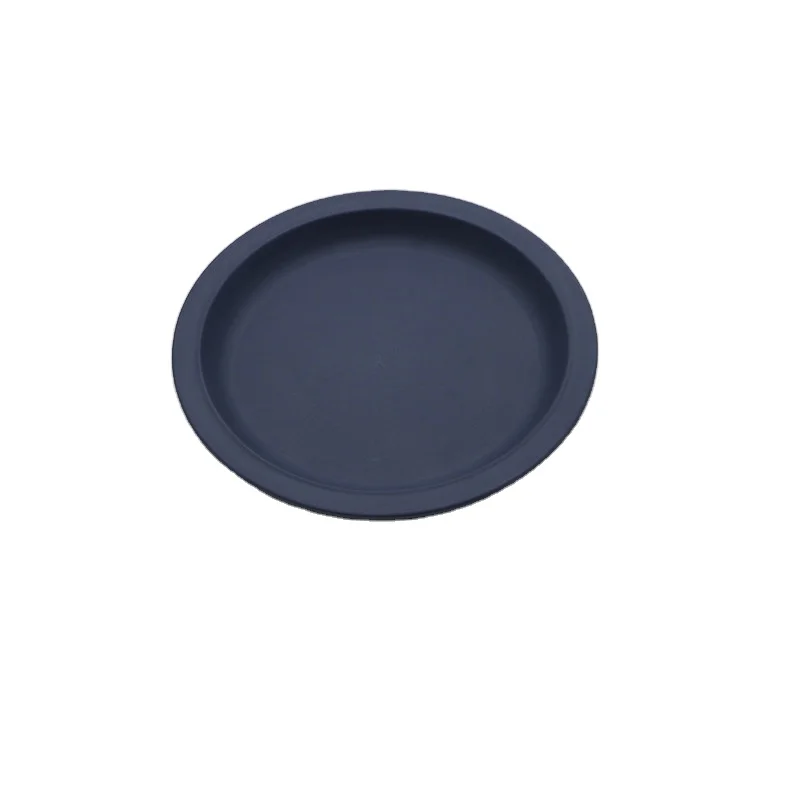 
Hot Biodegradable Dish Nature Bamboo Fiber Plates Set for Restaurant And Kitchen Round Dinner Plate 