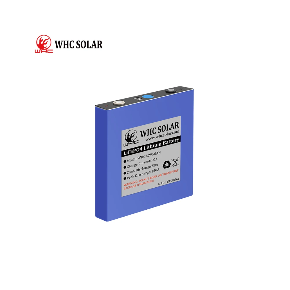 WHC SOLAR 50Ah 100Ah 150Ah 280Ah Lifepo4 аккумуляторные элементы перезаряжаемый литий-ионный аккумулятор 3 2 В батарея