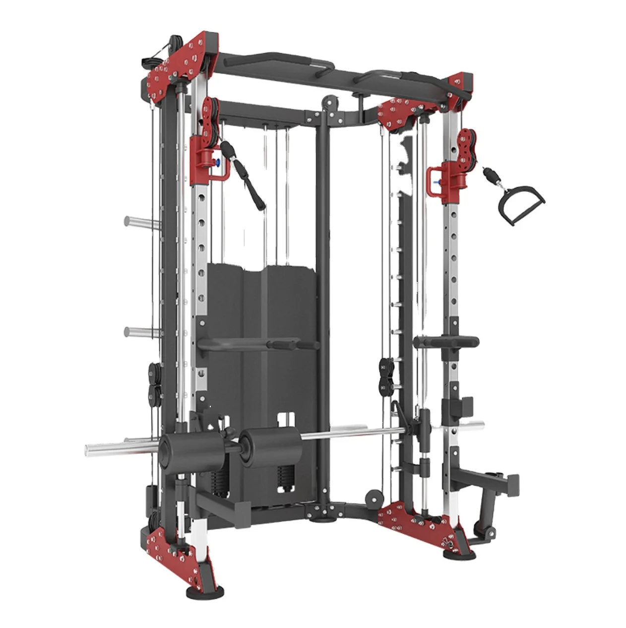 Home pull ups multifunction gym multi functional manufacture homegym smith machine power tower squat rack