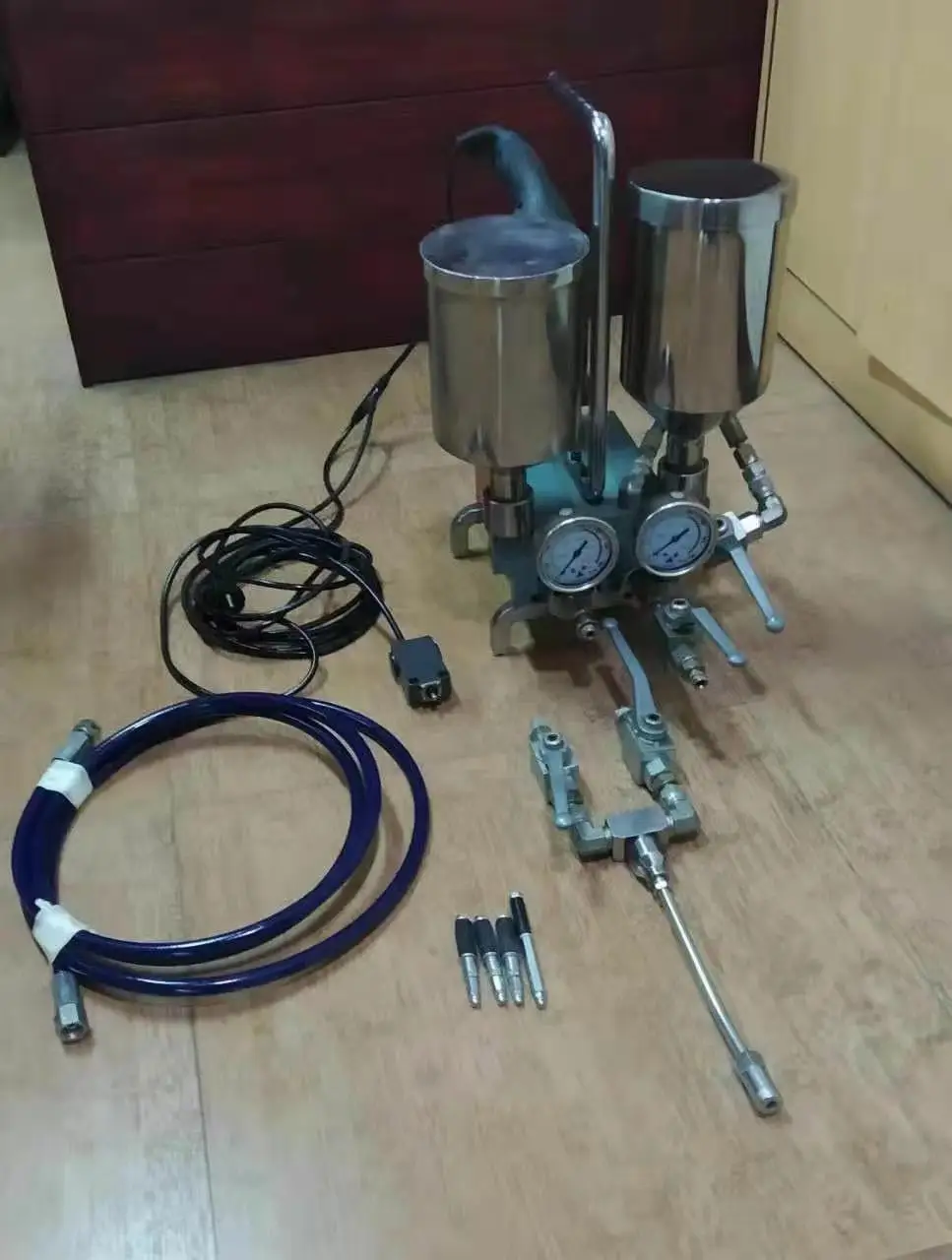 High pressure double liquid grout injection pump, concrete injection grouting machine