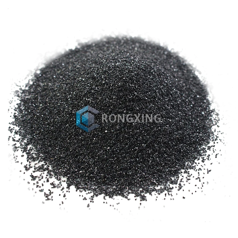 F16 F24 F36 F46 F60 Black Silicon Carbide Granular Sand for Sandblasting Grinding