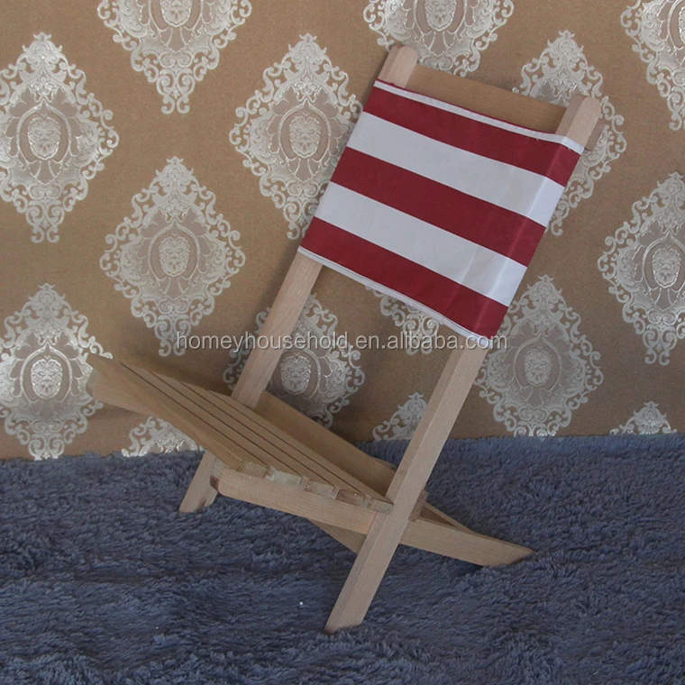 
Modern Simple Small Size Deck Chair Wooden Furniture 