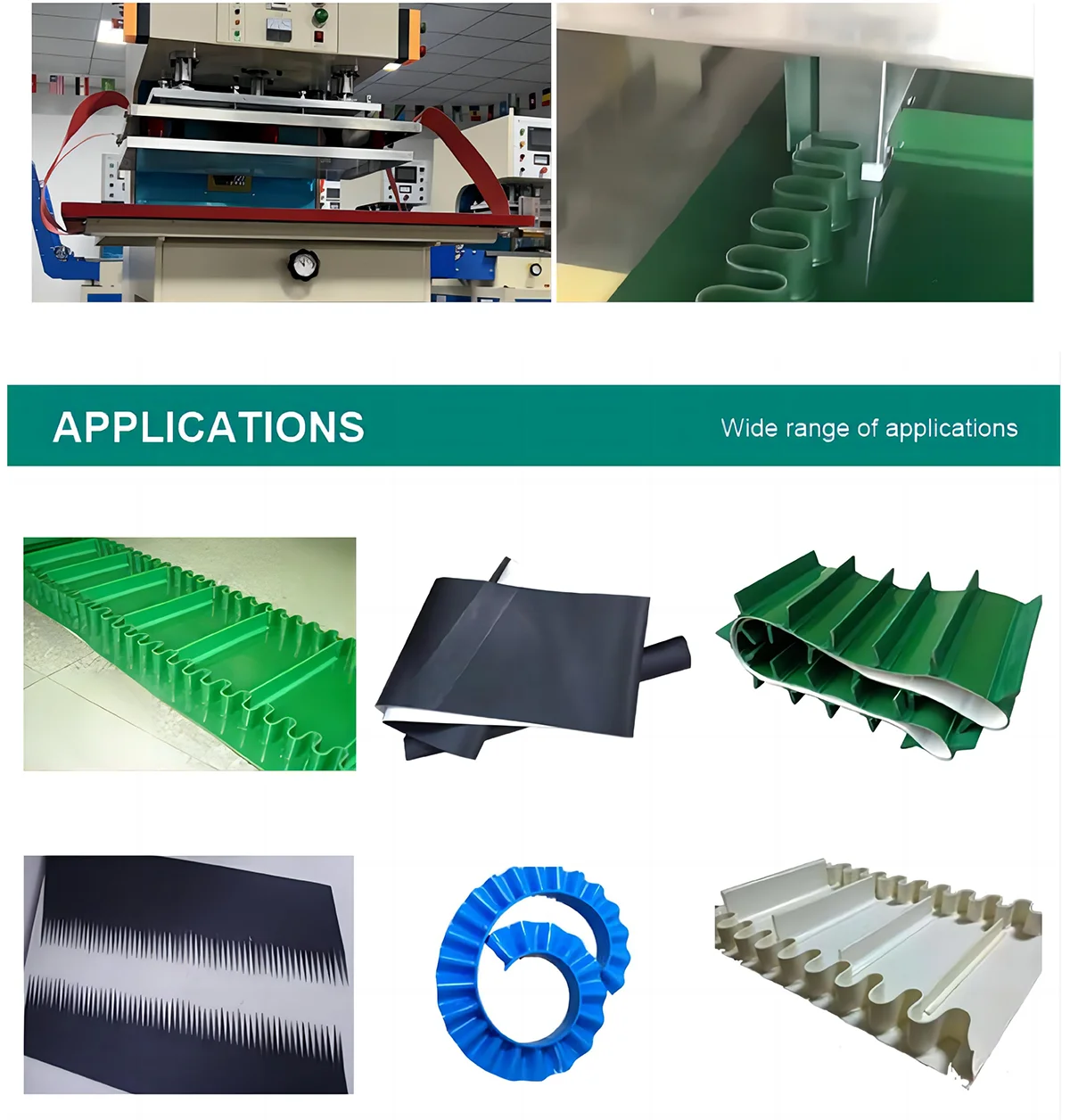 High Frequency HF PP TPU PVC Industrial Manure Conveyor Belt Welder For Conveyor Belt